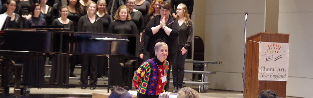 Gwyneth Walker at 2018 Awards Ceremony