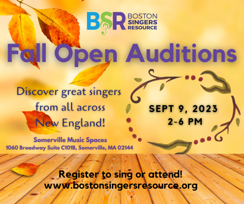 BSR Fall 2023 open auditions